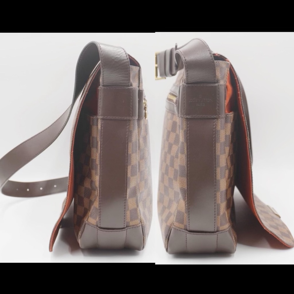 🚨DEAL ALERT 🚨 LARGE LAPTOP DISCONTINUED DAMIER EBENE LOUIS VUITTON WORK BAG - Picture 11 of 15